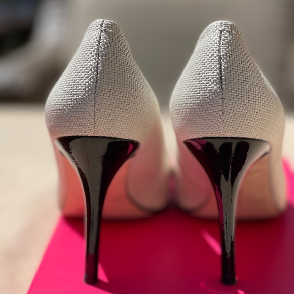 Kate Spade KAP Heel in Nat/Raffia - Picture 3 of 5